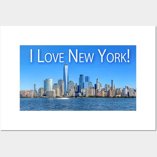 I love New York! - WelshDesigns Wall Art by WelshDesigns